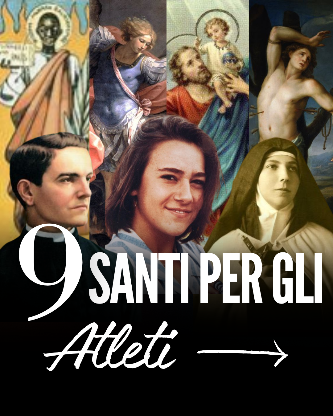 9 Santi Patroni per gli Atleti Cattolici da conoscere in vista delle Olimpiadi 2024