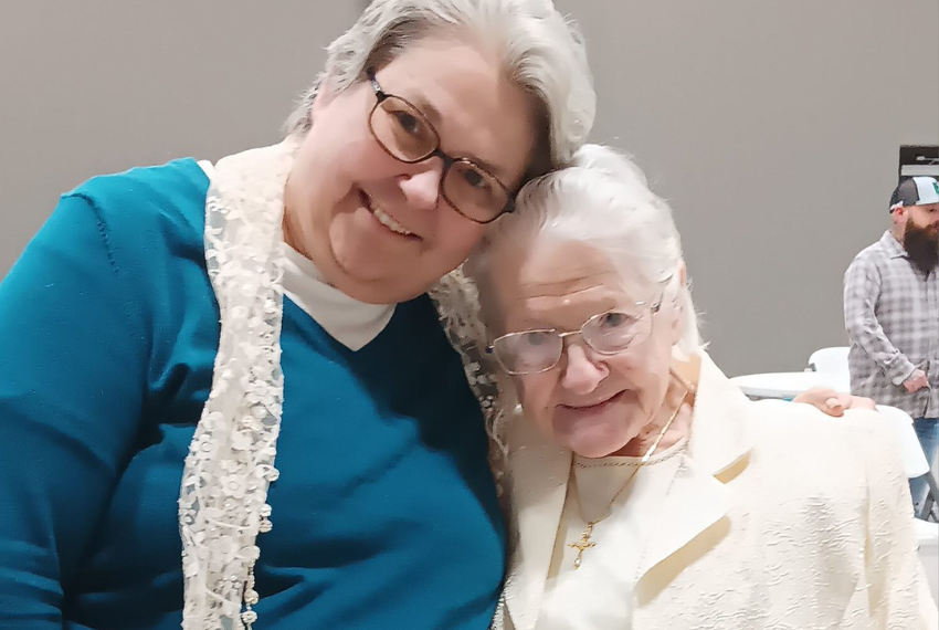 Betty Baker, protestante per tutta la Vita, a 87 Anni diventa Cattolica