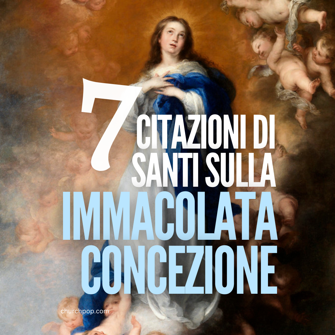 7 Citazioni di Santi sull'Immacolata Concezione