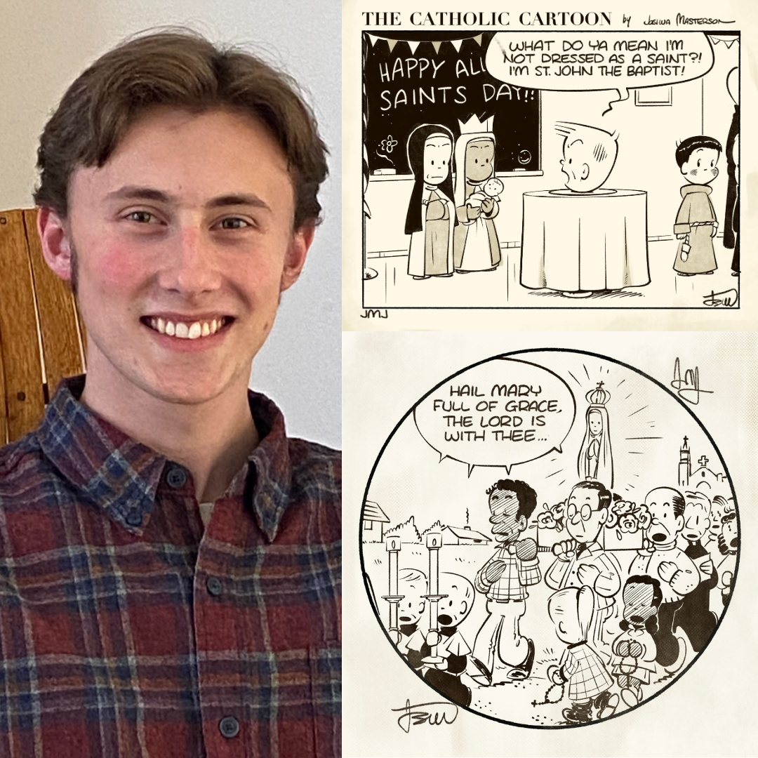 "The Catholic Cartoonist": la Storia dell'Artista 20enne che usa i Fumetti per Evangelizzare