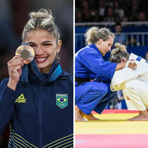 "Alzati e dai gloria a Dio": Judoka Brasiliana vince la Medaglia e si emoziona con l'Avversaria Azzurra