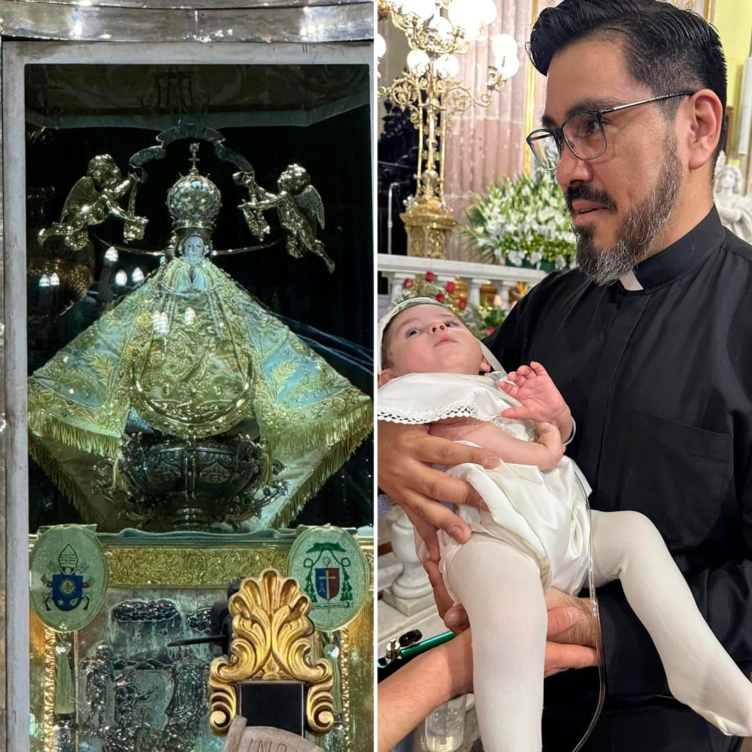 I Genitori di un Bimbo Malato ricorrono all'Intercessione della Vergine Maria e la sua Salute Migliora