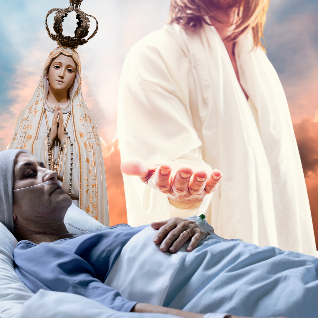 Donna Morente ha una Visione di Gesù dopo che un Uomo ha recitato un'Ave Maria: "Mi hai salvato la vita"