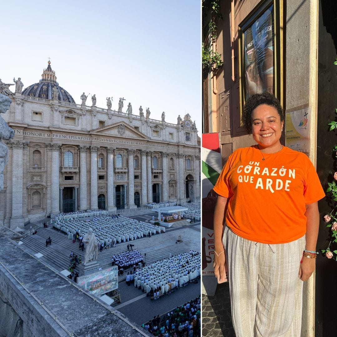 Pellegrina non ha potuto andare a Tor Vergata perché ammalata, ma ha ricevuto un Regalo inaspettato in San Pietro