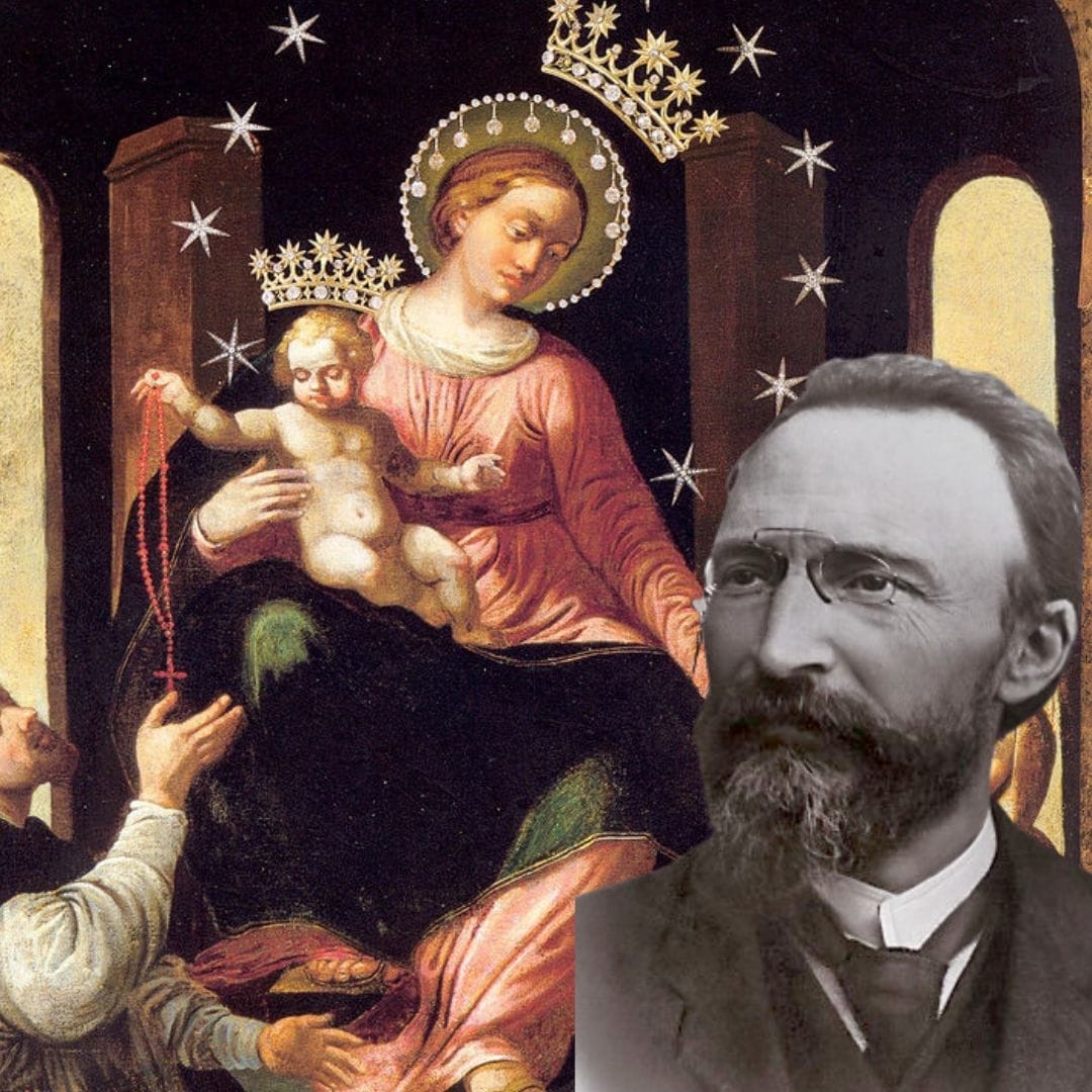 La Preghiera alla Vergine del Santo Rosario scritta da Bartolo Longo, Ex-Satanista diventato Santo