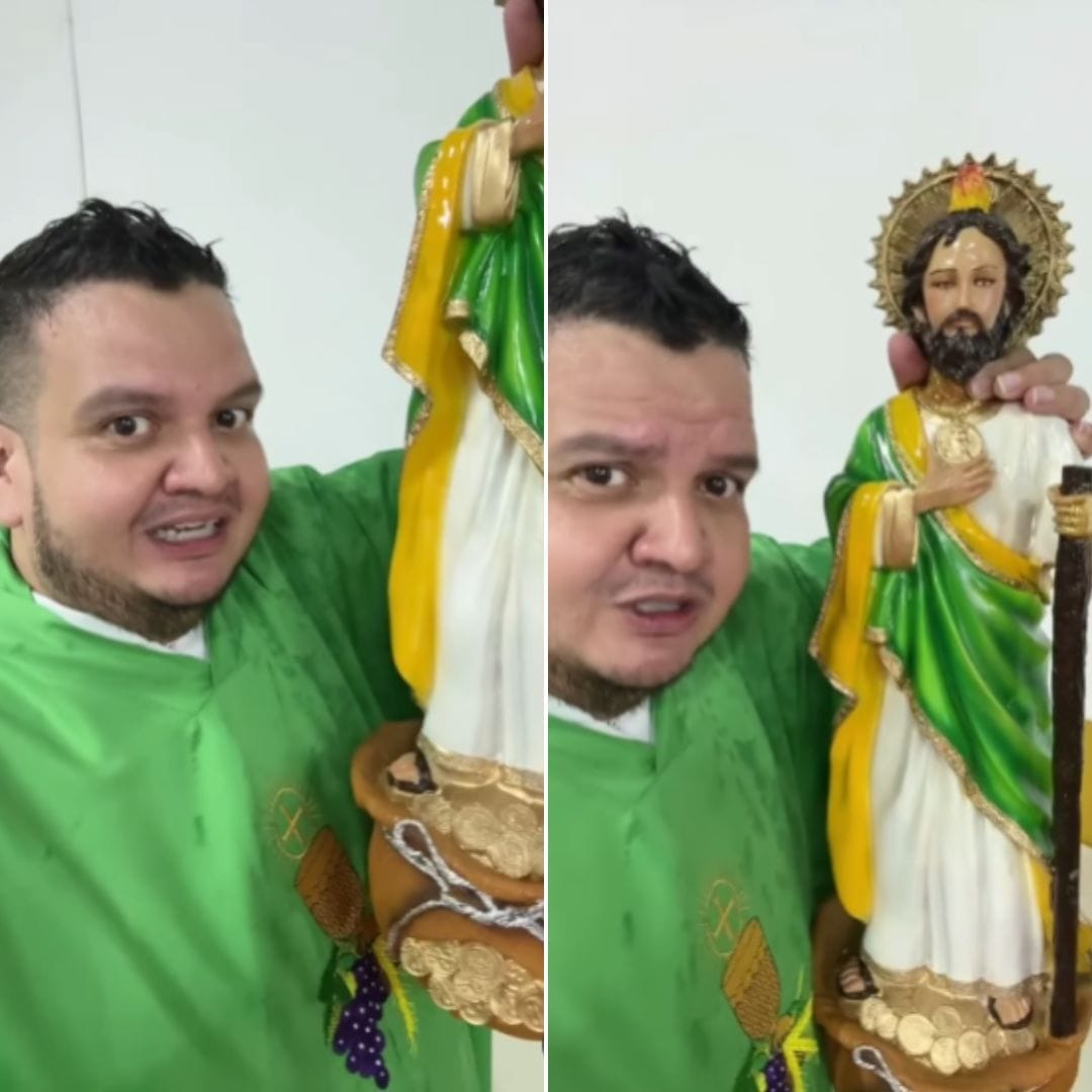 Attenzione! Sacerdote avverte che alcune Statue di San Giuda Taddeo Non sono Cattoliche
