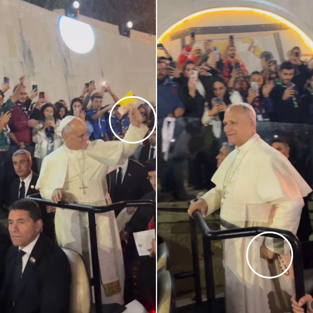 Obiettivo Raggiunto! Giovani sono riusciti a consegnare un Rosario fatto a mano a Papa Leone XIV