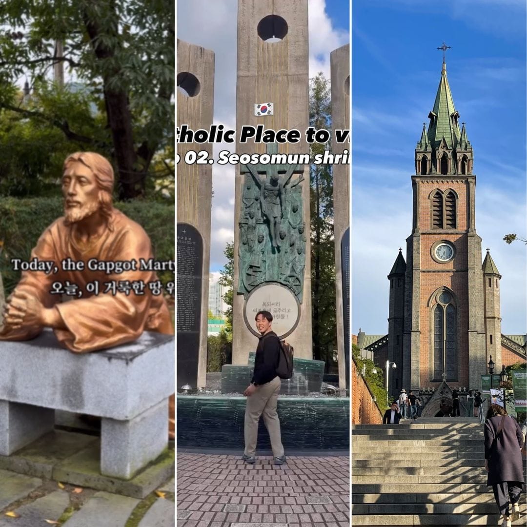 Andrai alla GMG Seoul 2027? Seminarista Coreano consiglia 3 Chiese da visitare in Corea del Sud