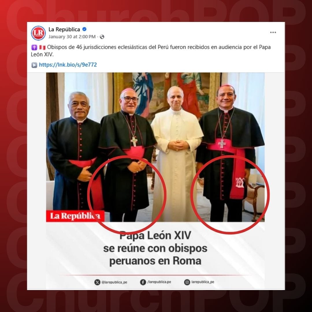 Quotidiano Online abusa dell'IA e presenta Vescovi Peruviani con "Gonna al Ginocchio"