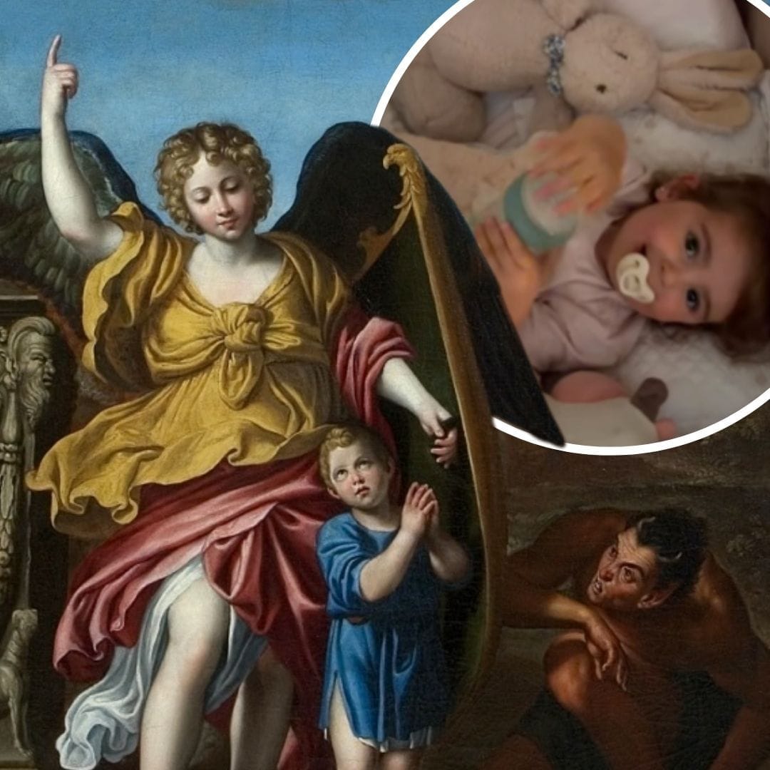 "Diciamo l'Angelo Custode?": la Tenera Richiesta di una Bimba alla sua Mamma che ha commosso Migliaia di Persone