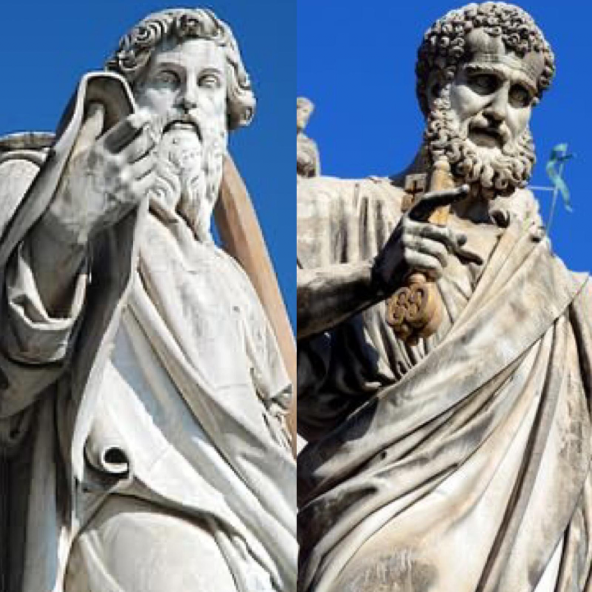 Perché San Pietro e San Paolo si festeggiano assieme?