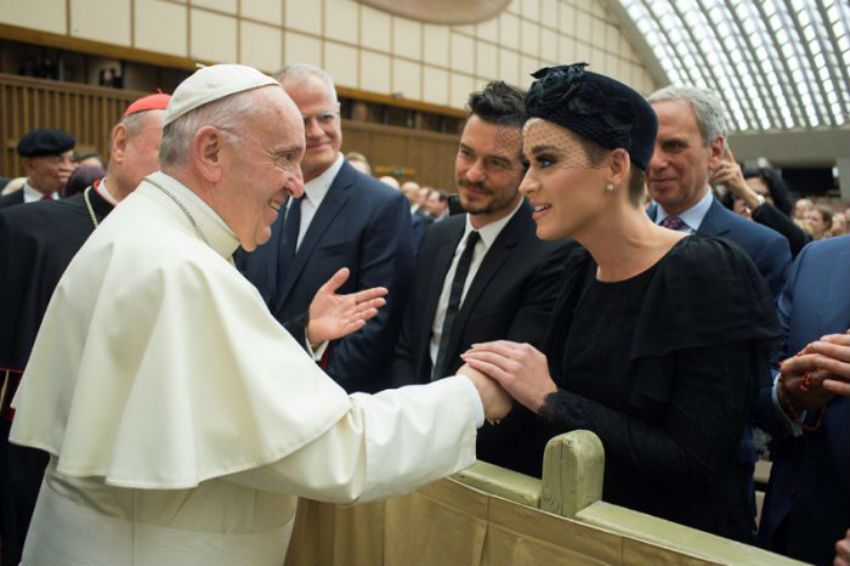Katy Perry e il ritorno alla Fede...dopo aver incontrato Papa Francesco!
