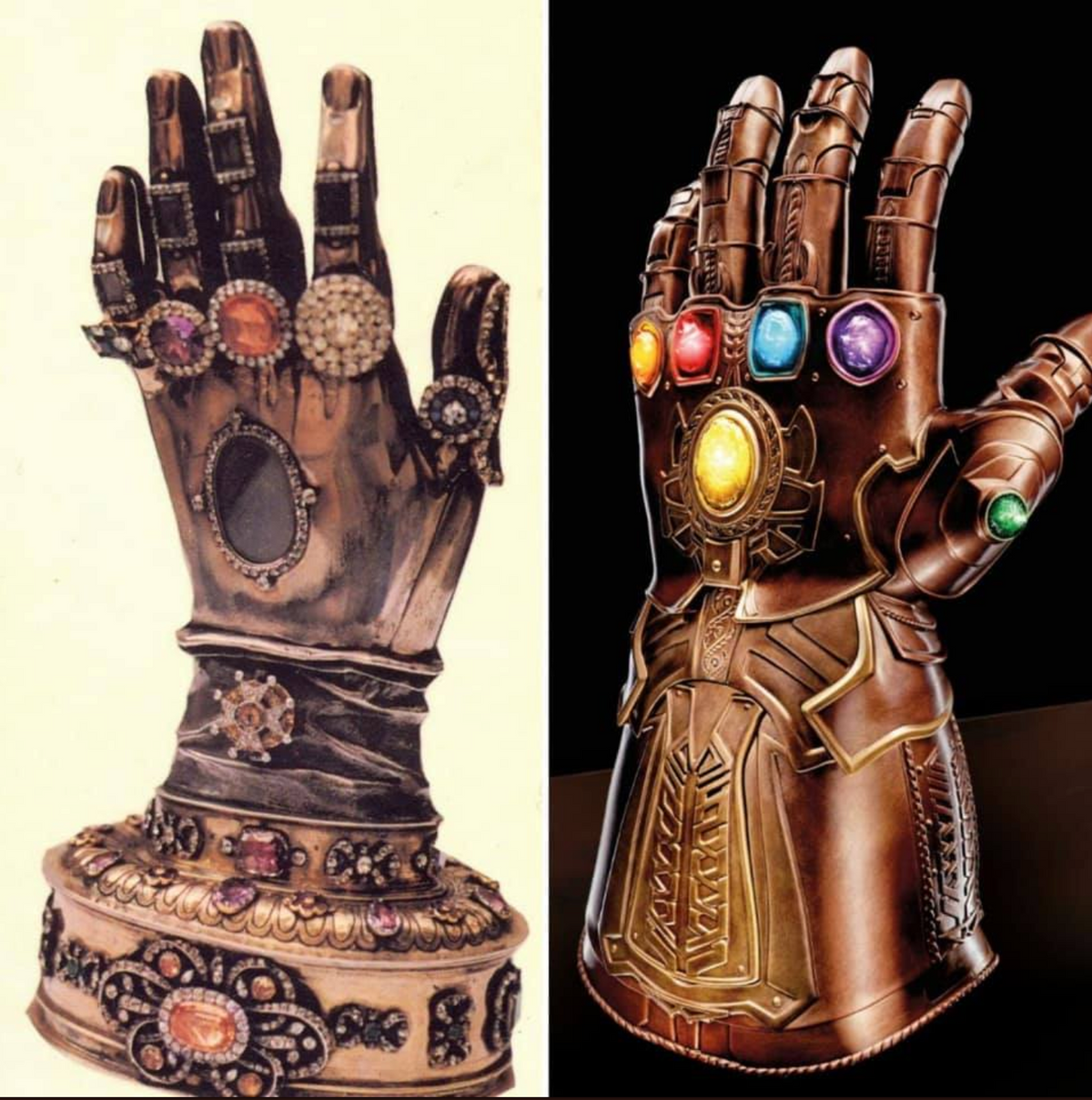 Avengers: la Marvel copia una reliquia per fare il guanto di Thanos?