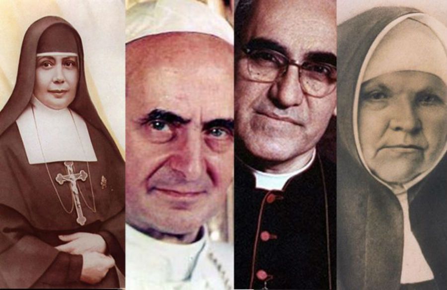 I 7 nuovi santi della Chiesa Cattolica