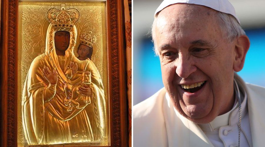 Ecco l'Icona della Vergine Maria di fronte alla quale Papa Francesco Prega Tutti i Giorni