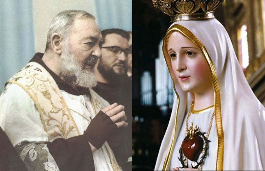 Il giorno in cui la Madonna di Fatima guarì miracolosamente Padre Pio