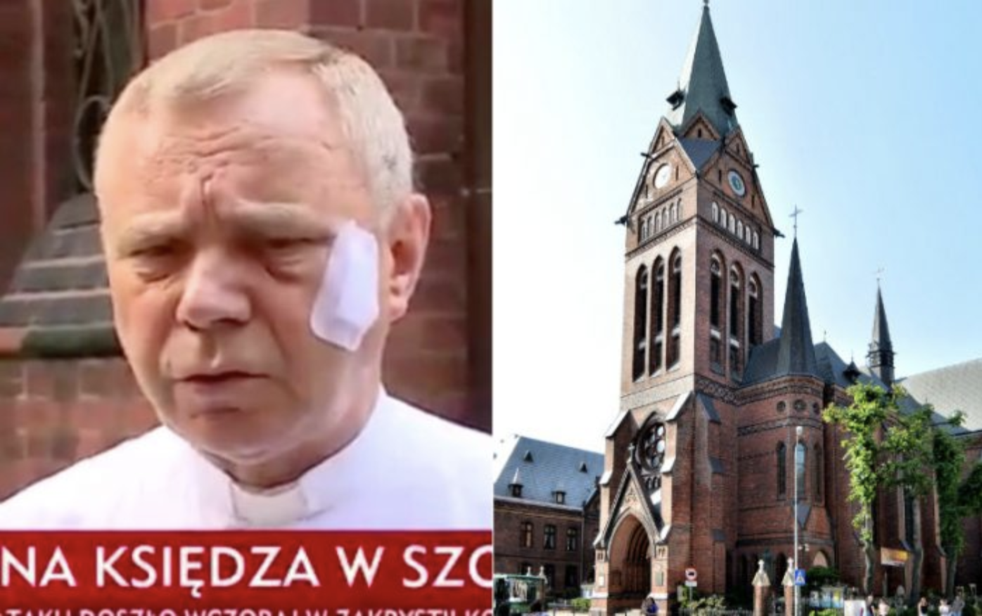 Sacerdote brutalmente attaccato con un rosario in una chiesa polacca: "Ero ricoperto di sangue"