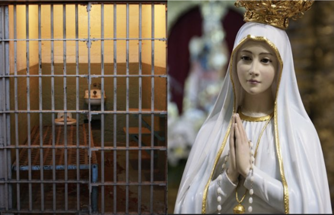 La Madonna di Fatima visita una prigione in Argentina. La reazione virale dei detenuti