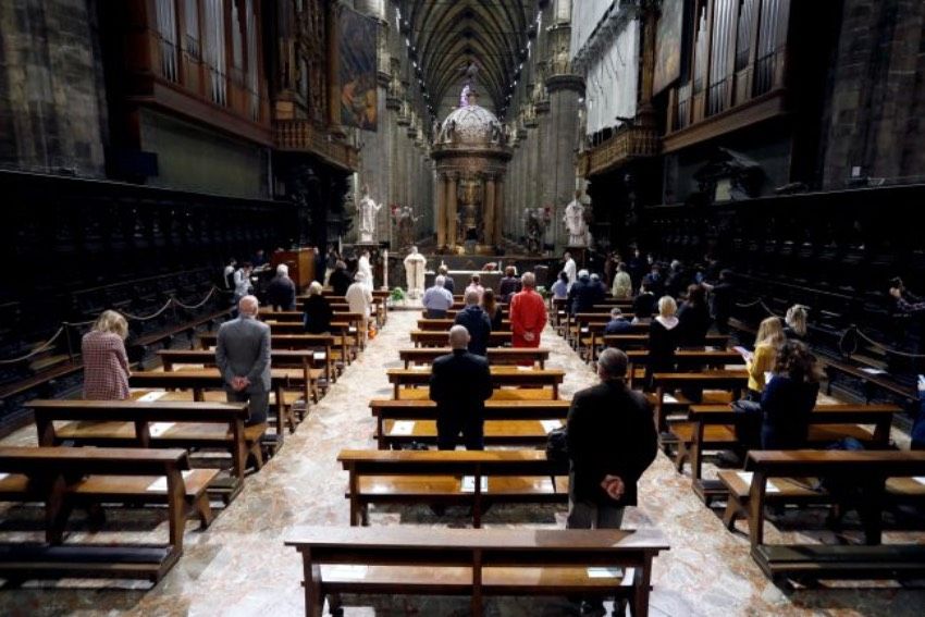 Messa in Duomo a Milano: «Vi abbiamo aspettato tanto!»