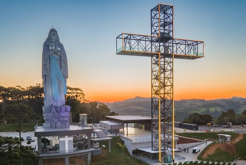 In Brasile è stato inaugurato un Santuario con l'immagine Gigante della Madonna di Lourdes