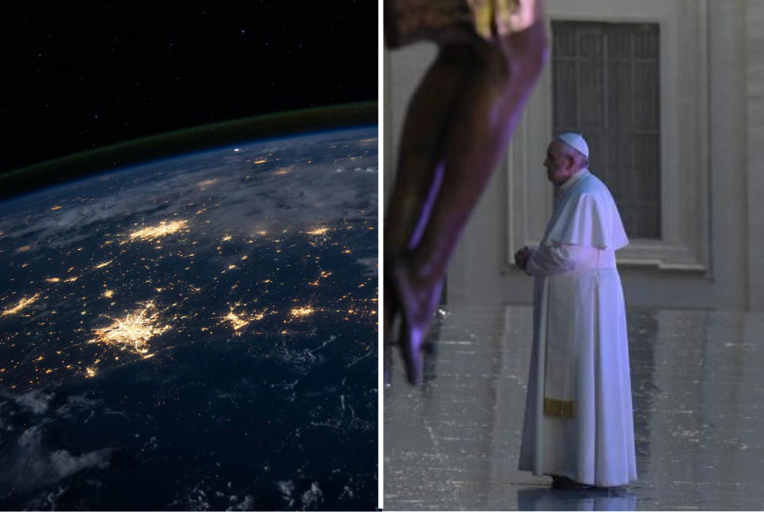 Storico Messaggio di Papa Francesco verrà inviato nello Spazio con un Satellite