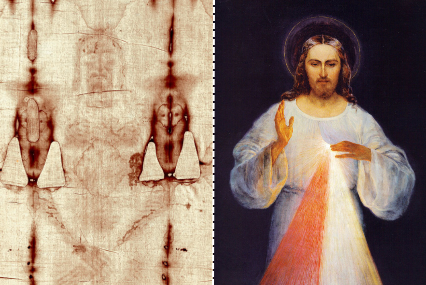 Specialisti affermano che l'Immagine della Divina Misericordia coincide con la Sacra Sindone