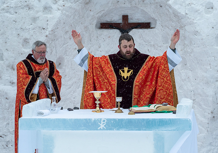 La Messa nella Cappella di Ghiaccio